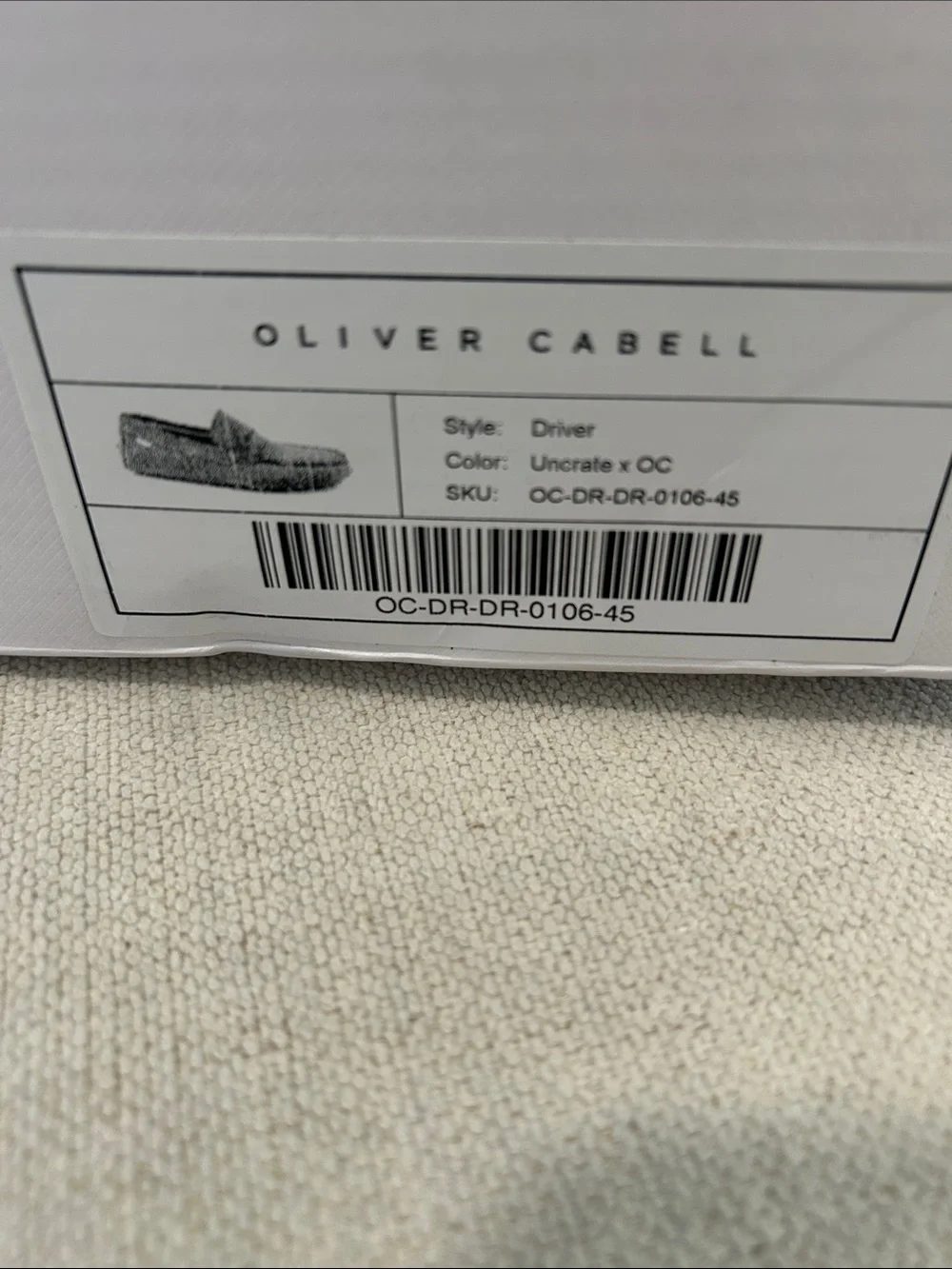 Oliver Cabell new box