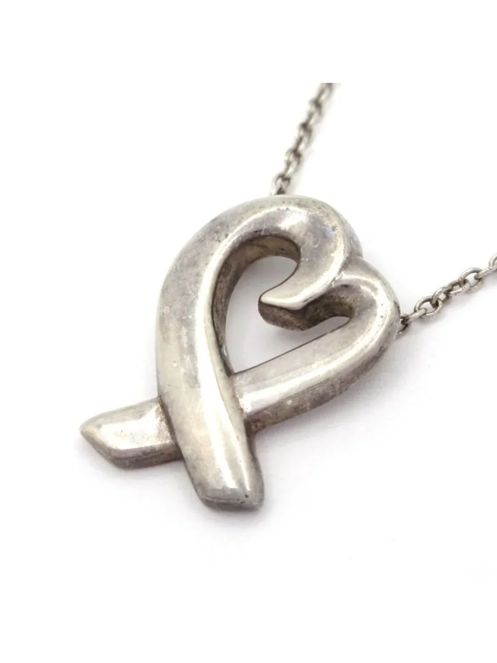 Tiffany & Co Necklace Loving Silver