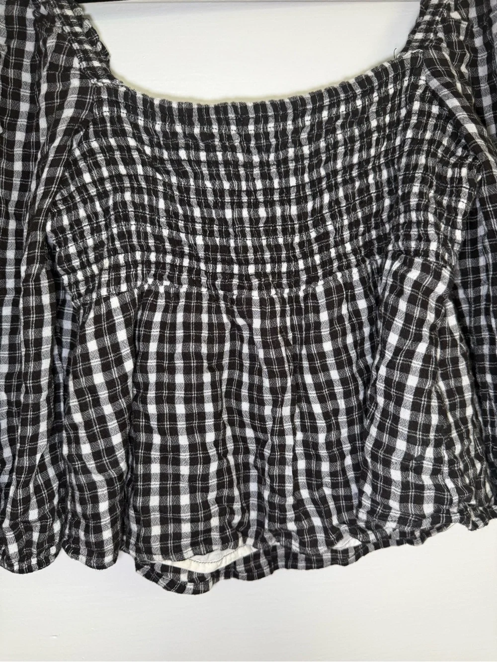 Abercrombie & Fitch smocked bodice
