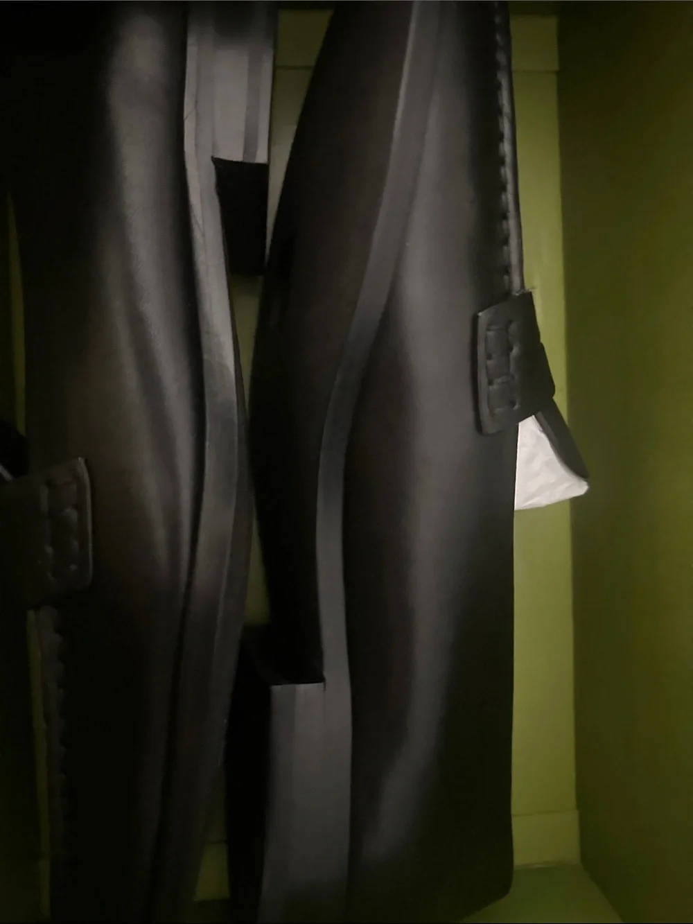 Tory Burch Black Leather Flats