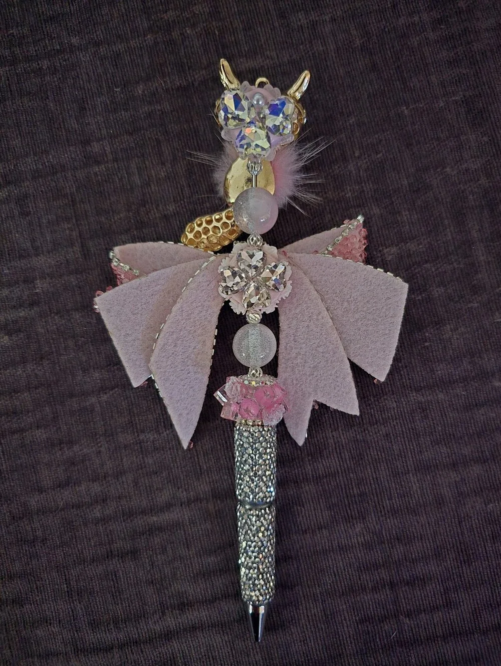 Handmade sparkling crystal