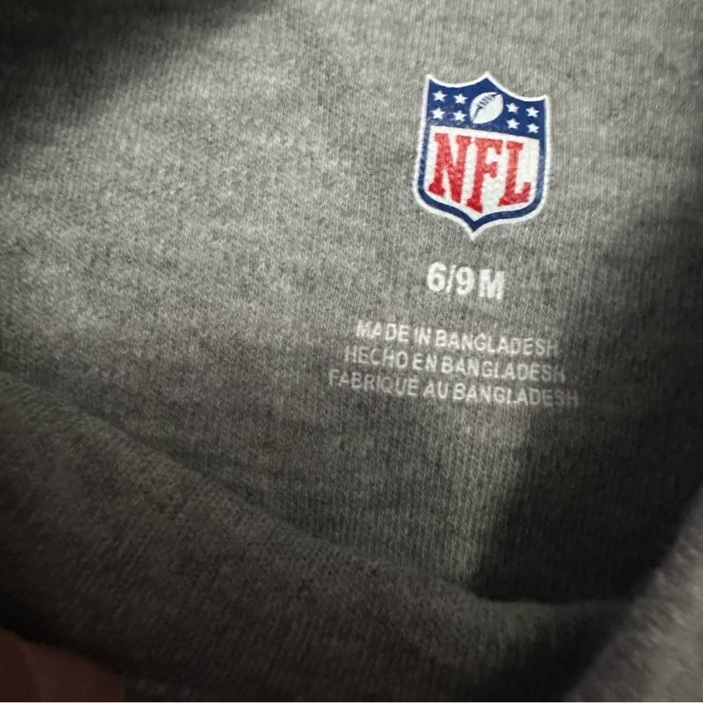 NFL gray onesie
