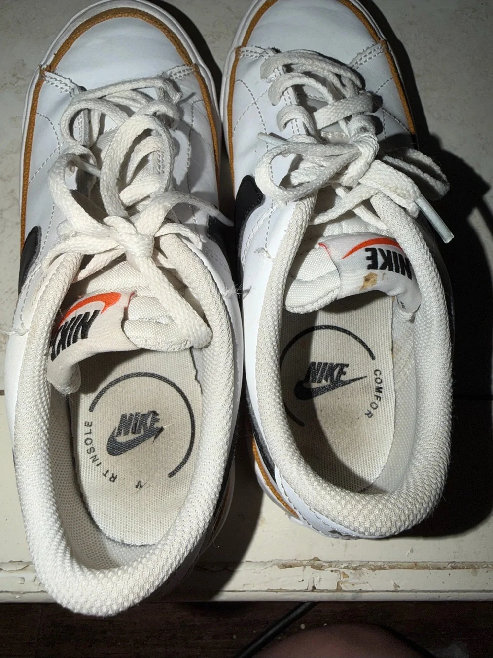 Nike loved court sneakers