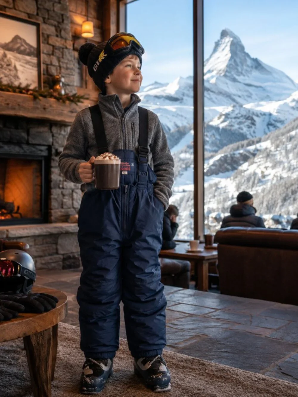 Snow Bib Outwear Overralls Blue Adjustable Straps Size‎ 3