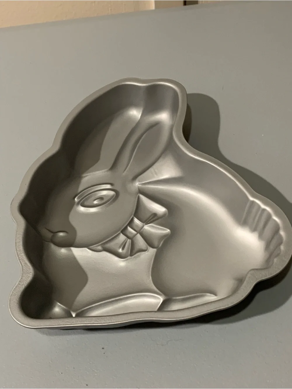 Bunny Shaped Cake Pan - Silver