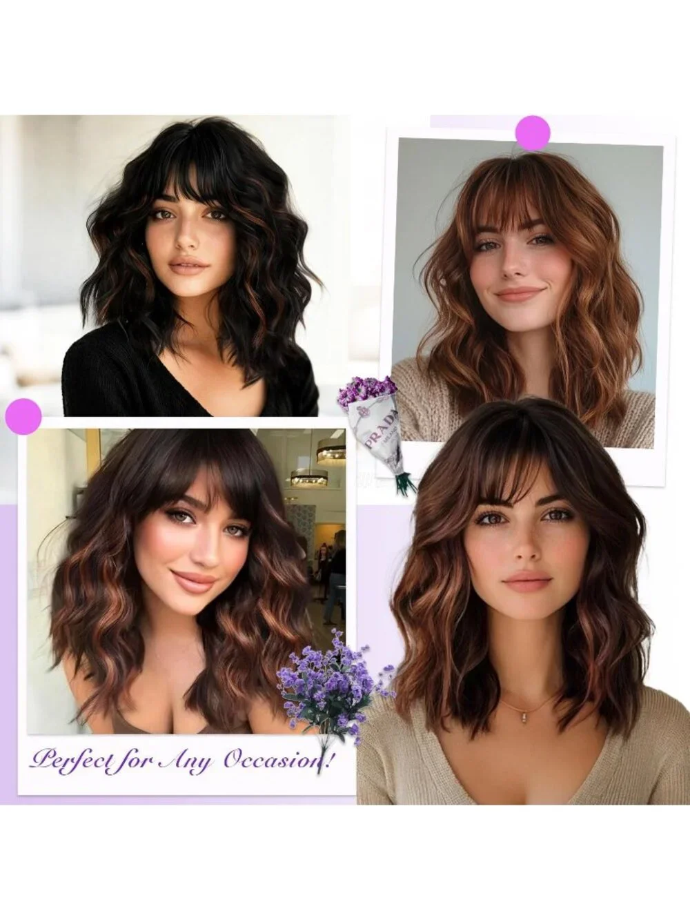 N/A short wavy