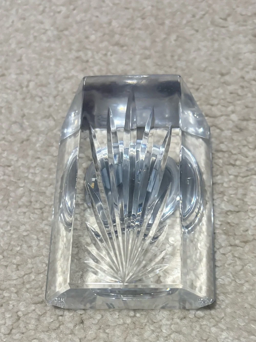 Waterford crystal desk