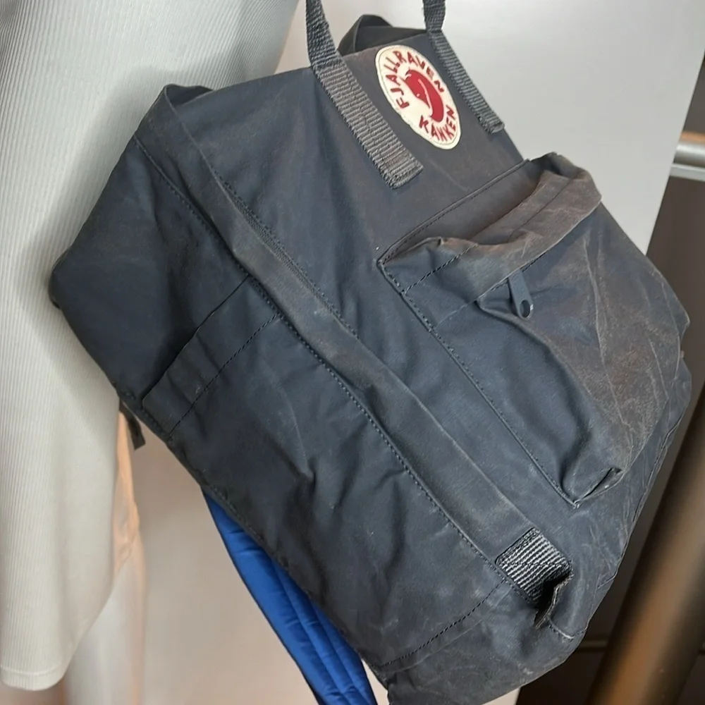 Fjallraven Kanken Gray Backpack Bag