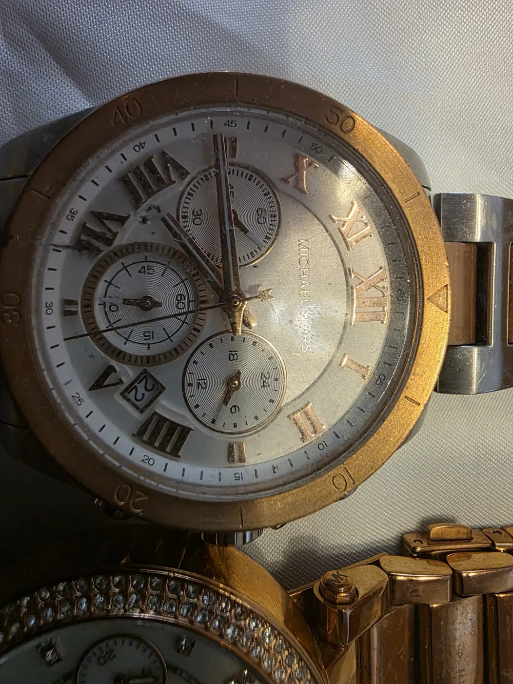 Michael Kors three metal