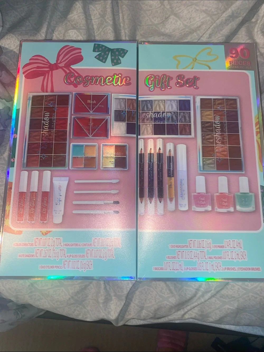 Eyeshadow Pink and Turquoise Eyeshadow Gift Set by Eyeshadow