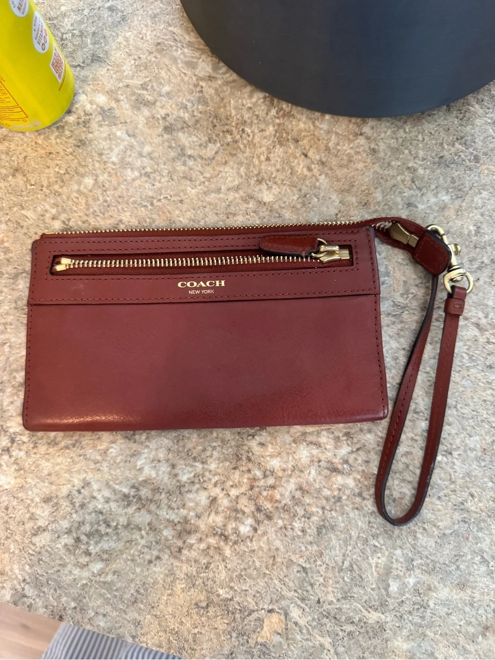 Coach leather wallet