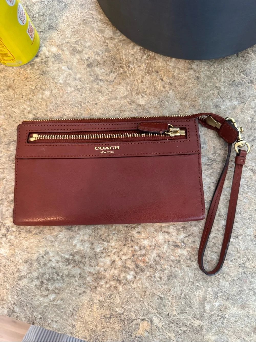 Coach leather wallet