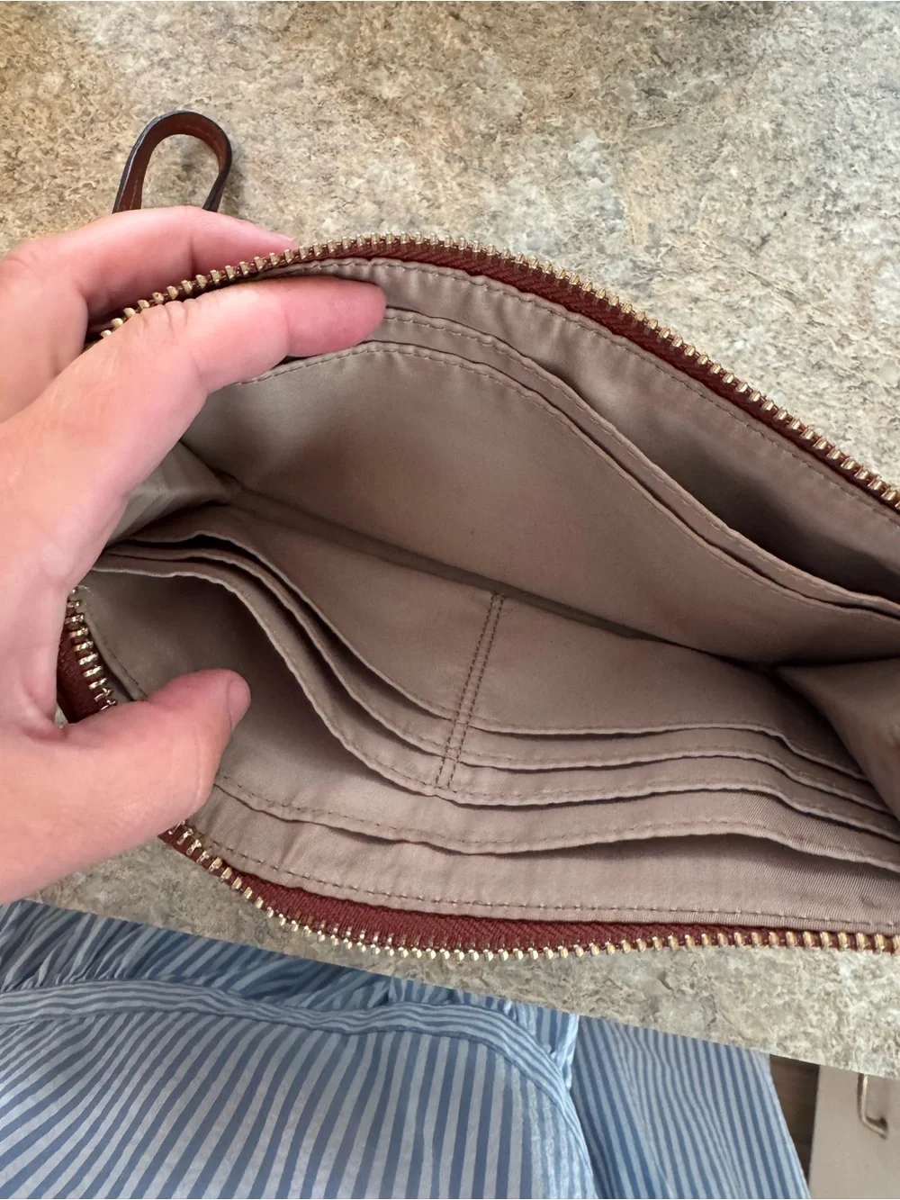 Coach leather wallet