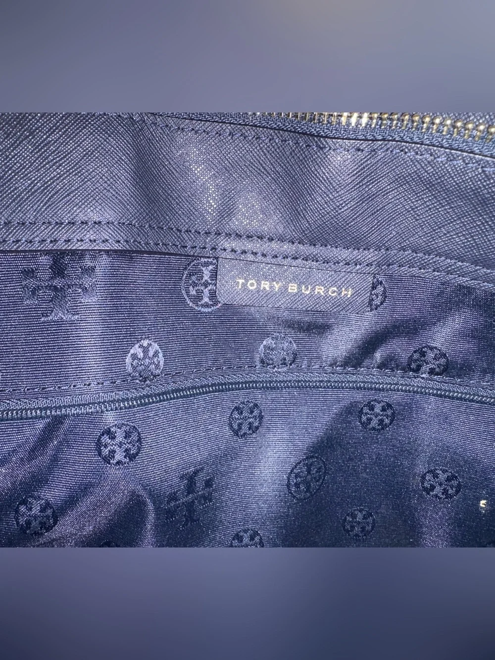 Tory Burch structured saffiano