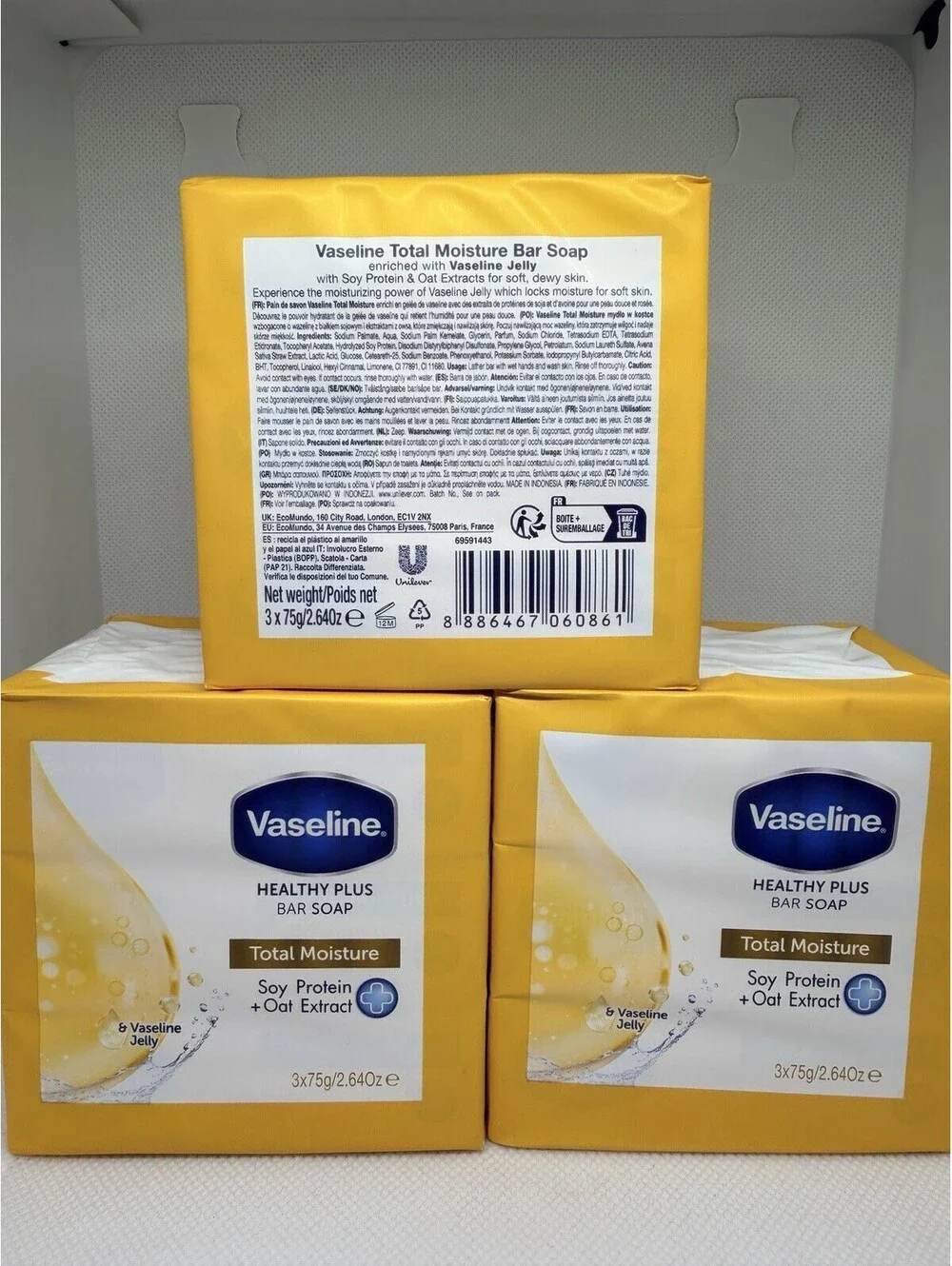 Vaseline bars healthy
