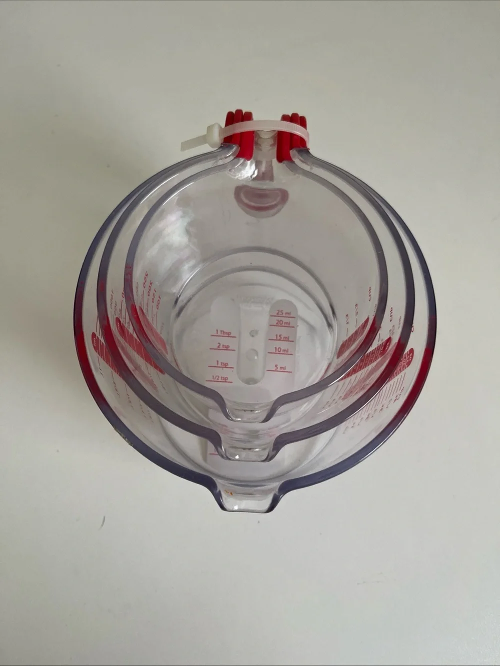 Progressive clear plastic