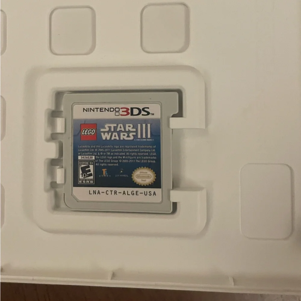Nintendo 3DS Video Game Lego Star Wars III