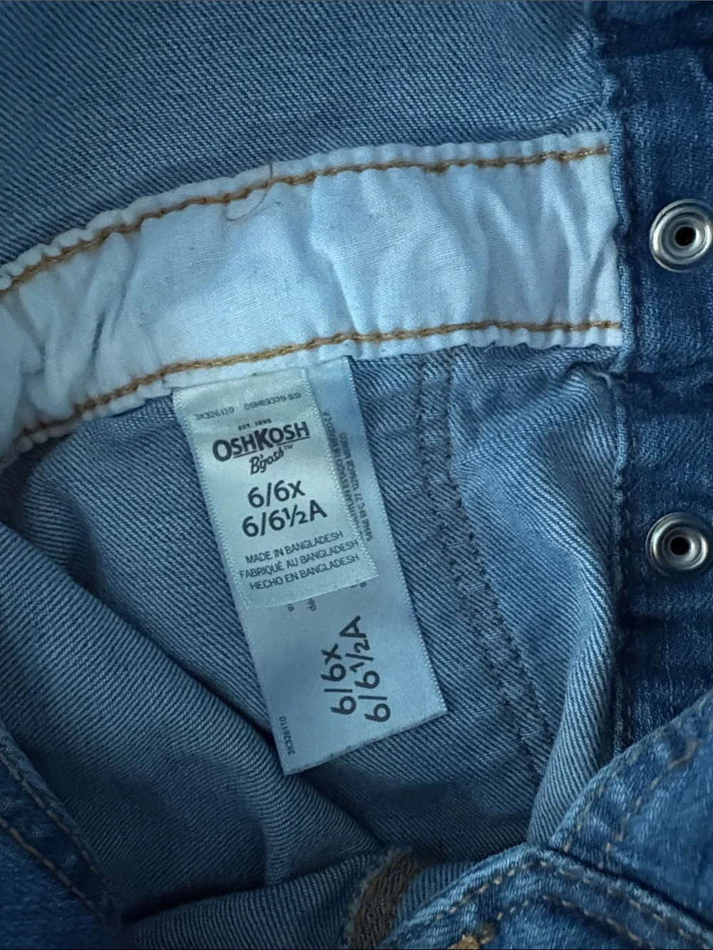OshKosh B'gosh Light Blue Denim Pinafore