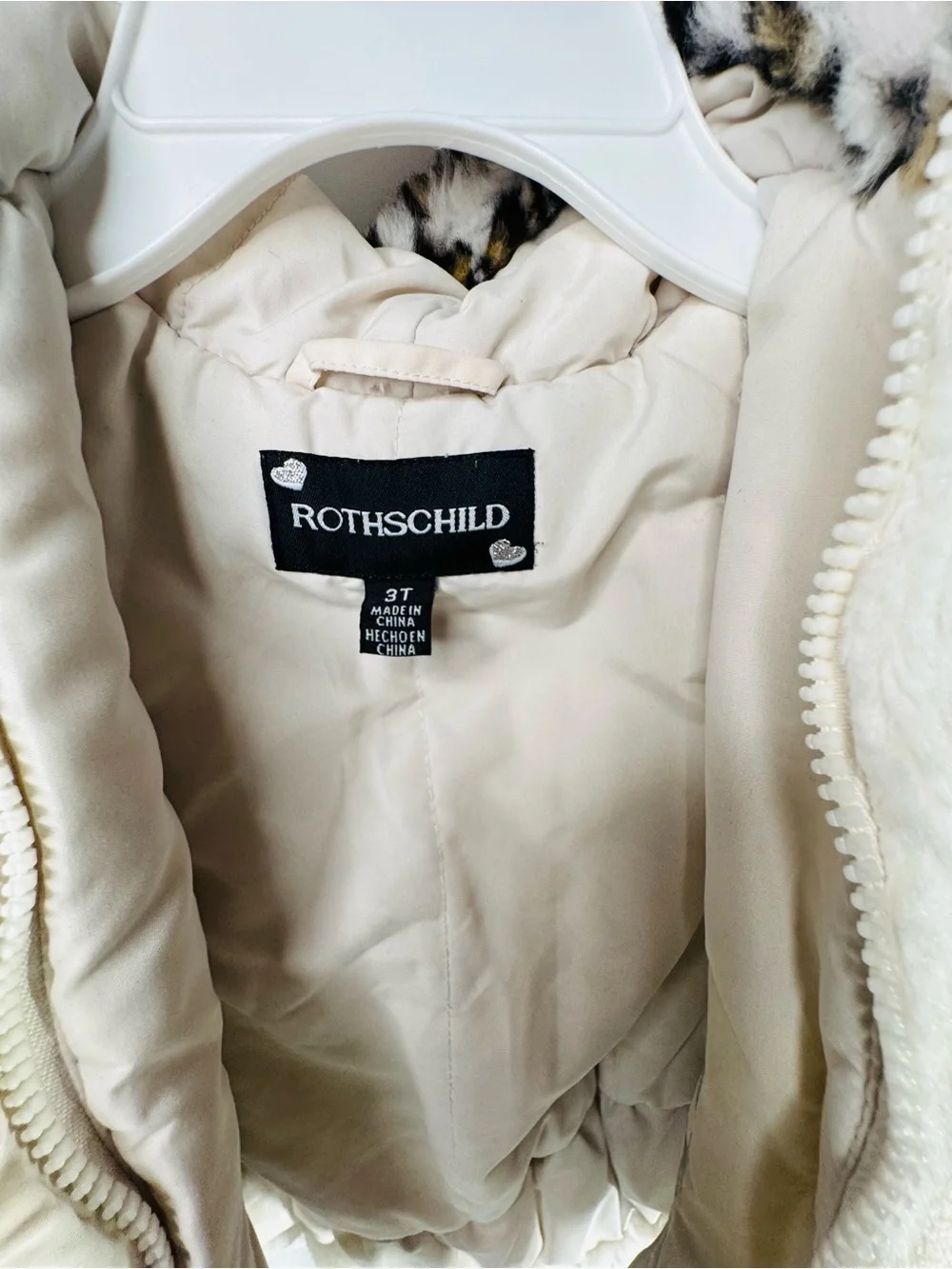 Rothschild cream faux