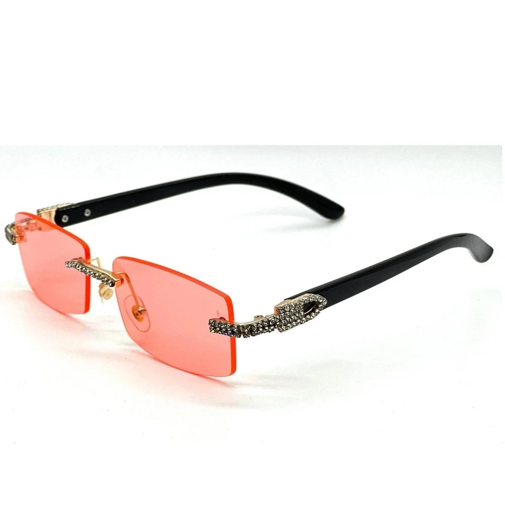 N/A rimless sunglasses