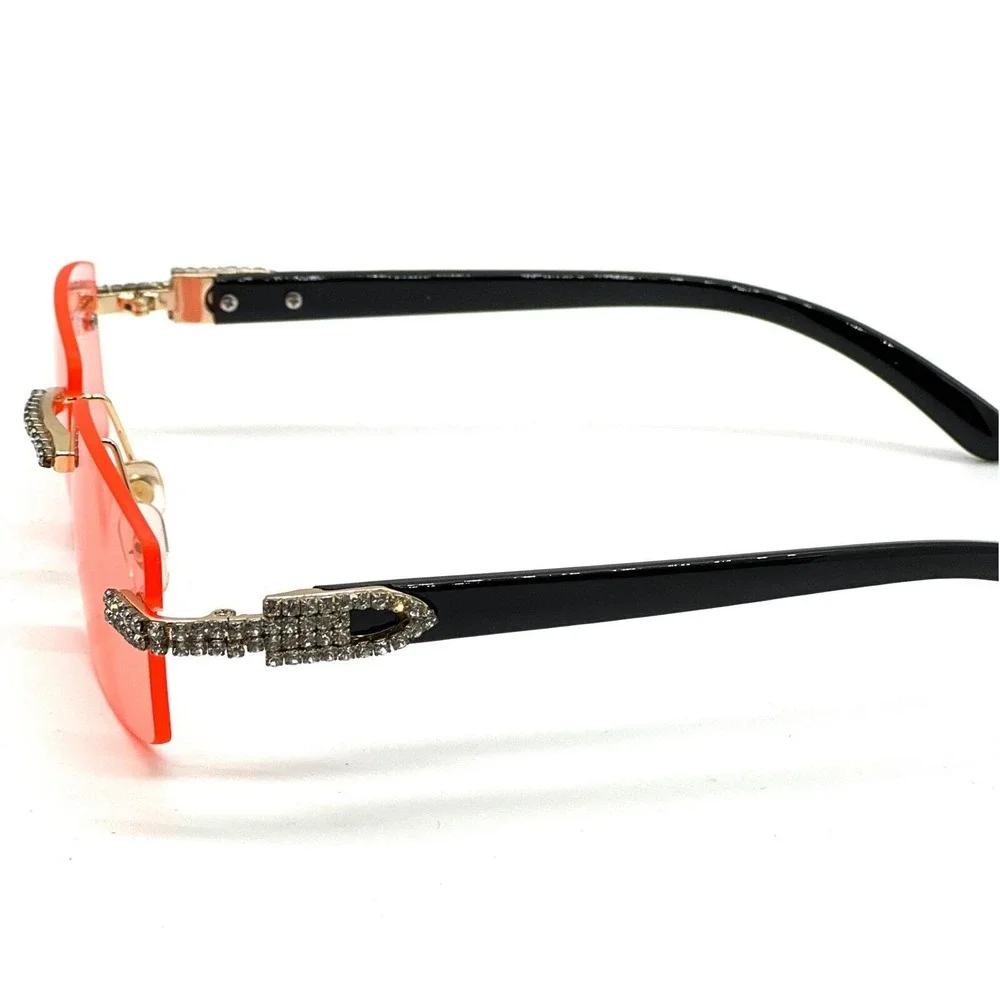 N/A rimless sunglasses