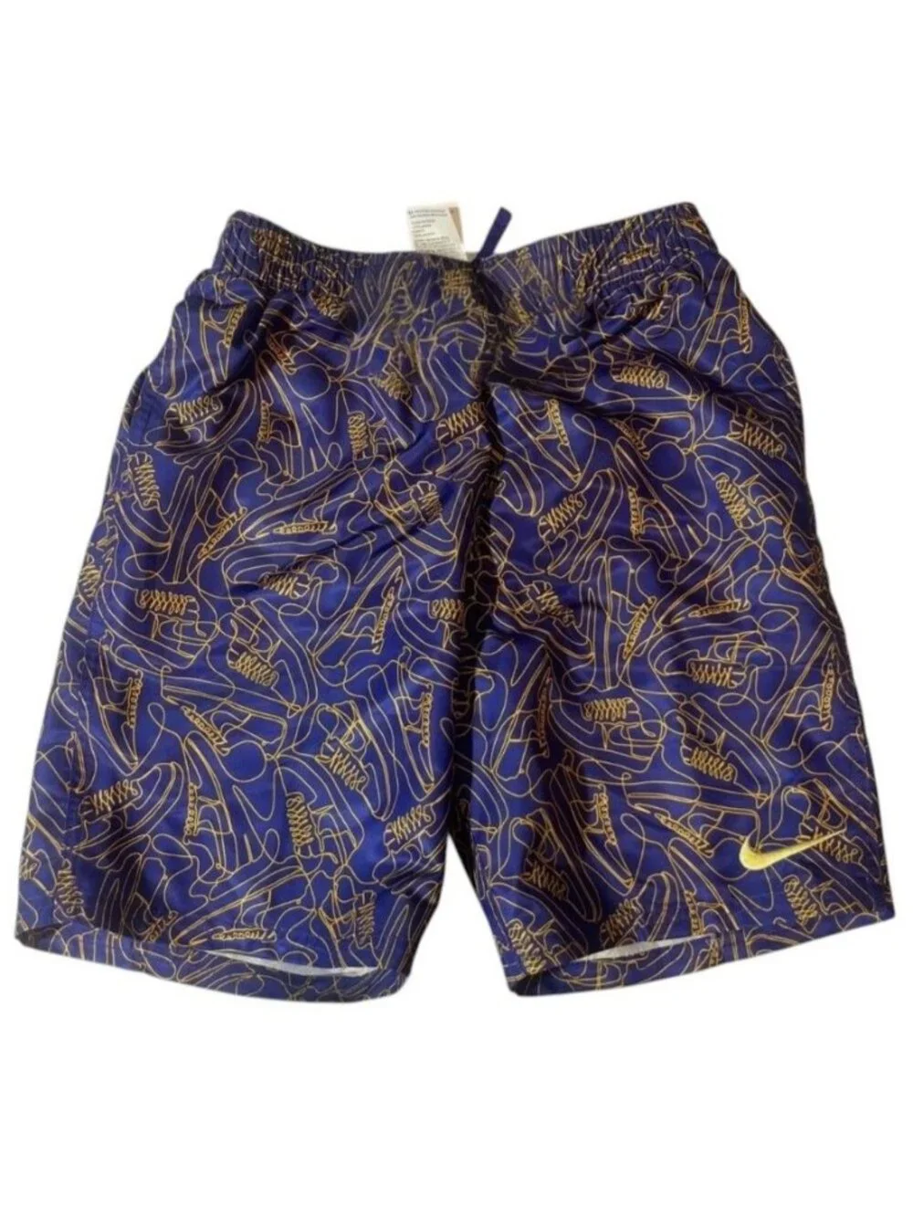 Nike Swim 'Sneakers' Volley Shorts Bathing Suit NESSE796-504 Boys M New with Tag