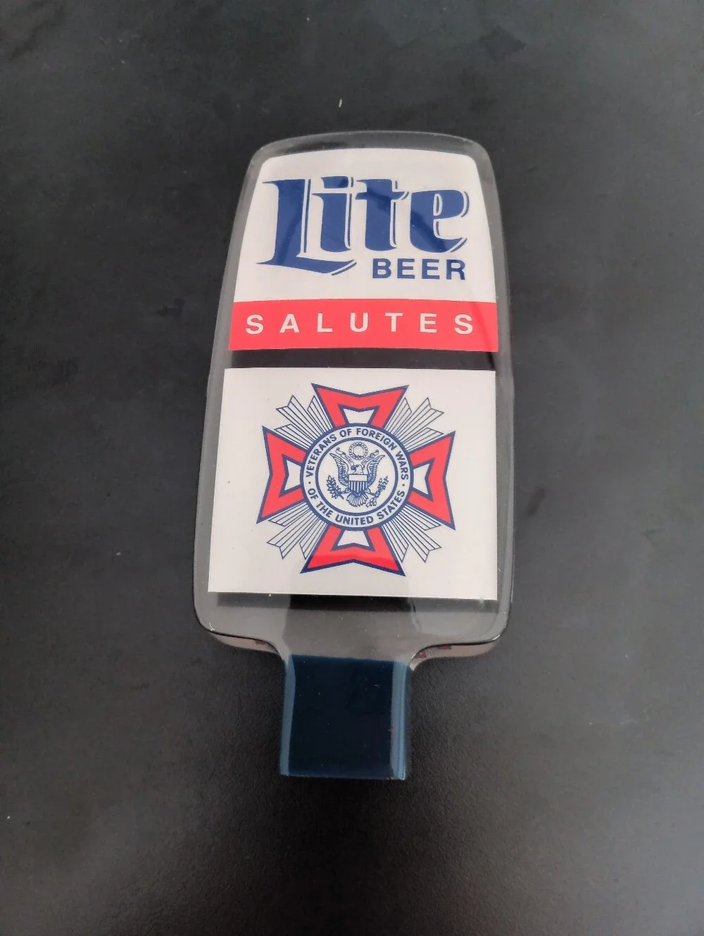 Miller Lite Salute To Veterans Beer Tap