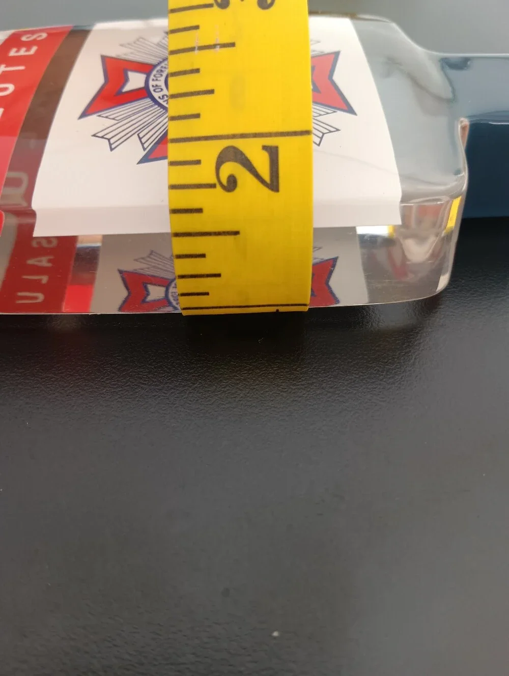 Miller Lite clear acrylic