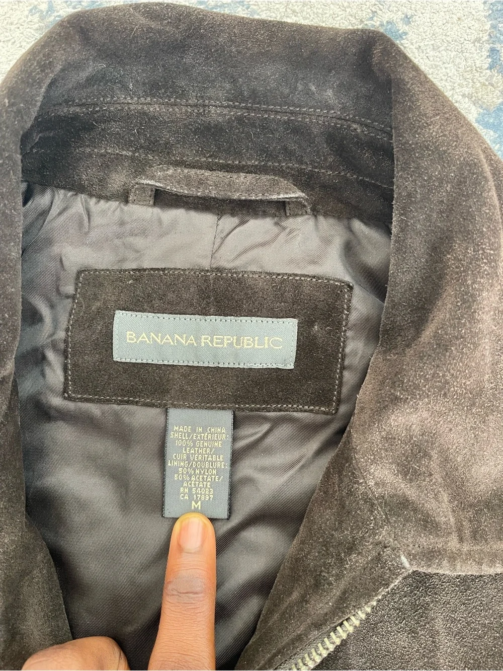 Banana Republic classic zip