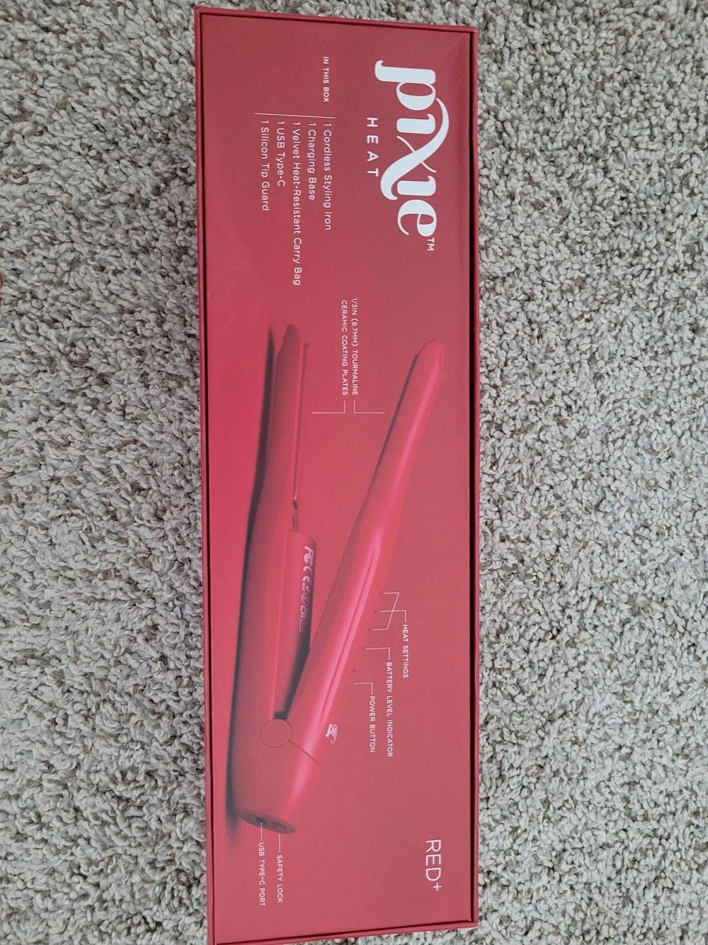 Pixie Heat cordless styling