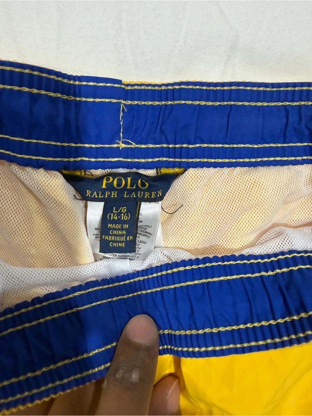 Polo Ralph Lauren vibrant yellow