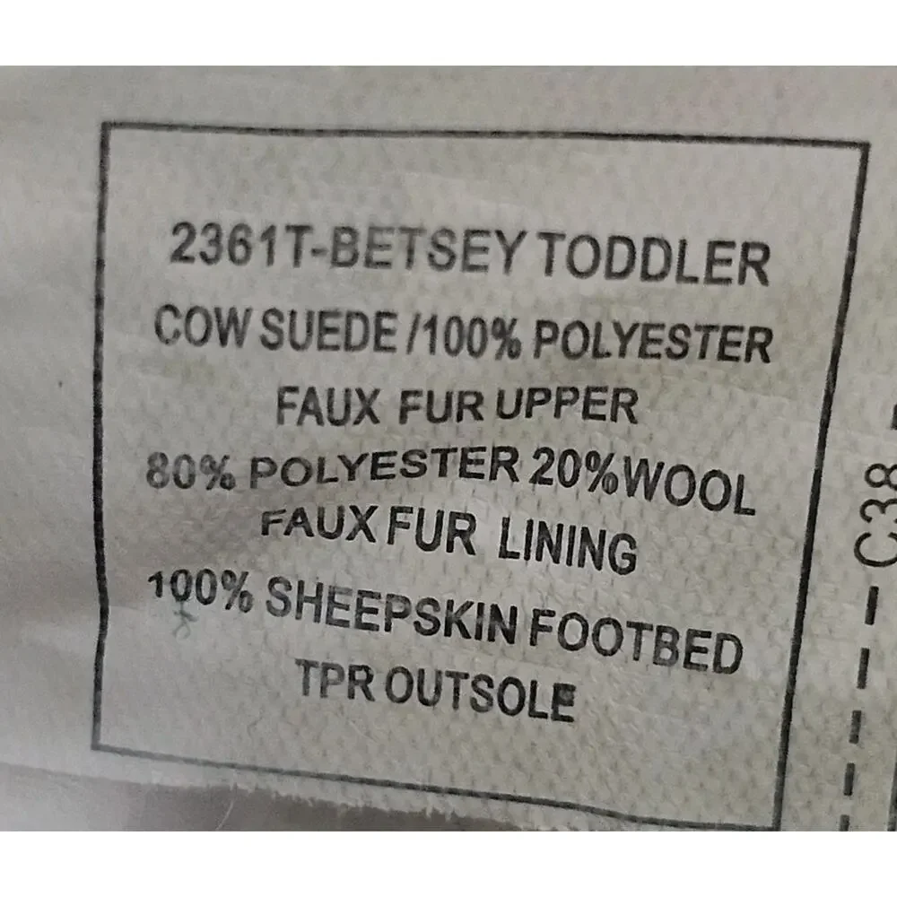 BearPaw betsey toddler