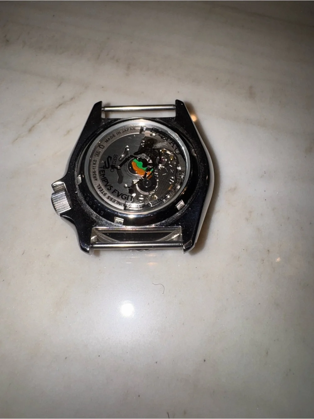 Seiko wristwatch black