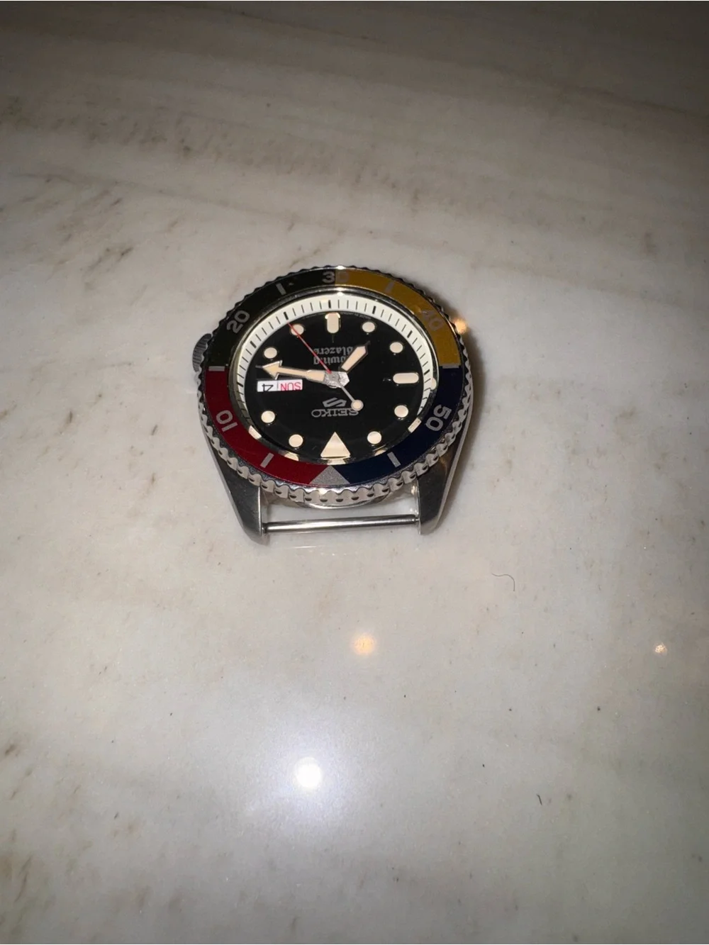 Seiko wristwatch black