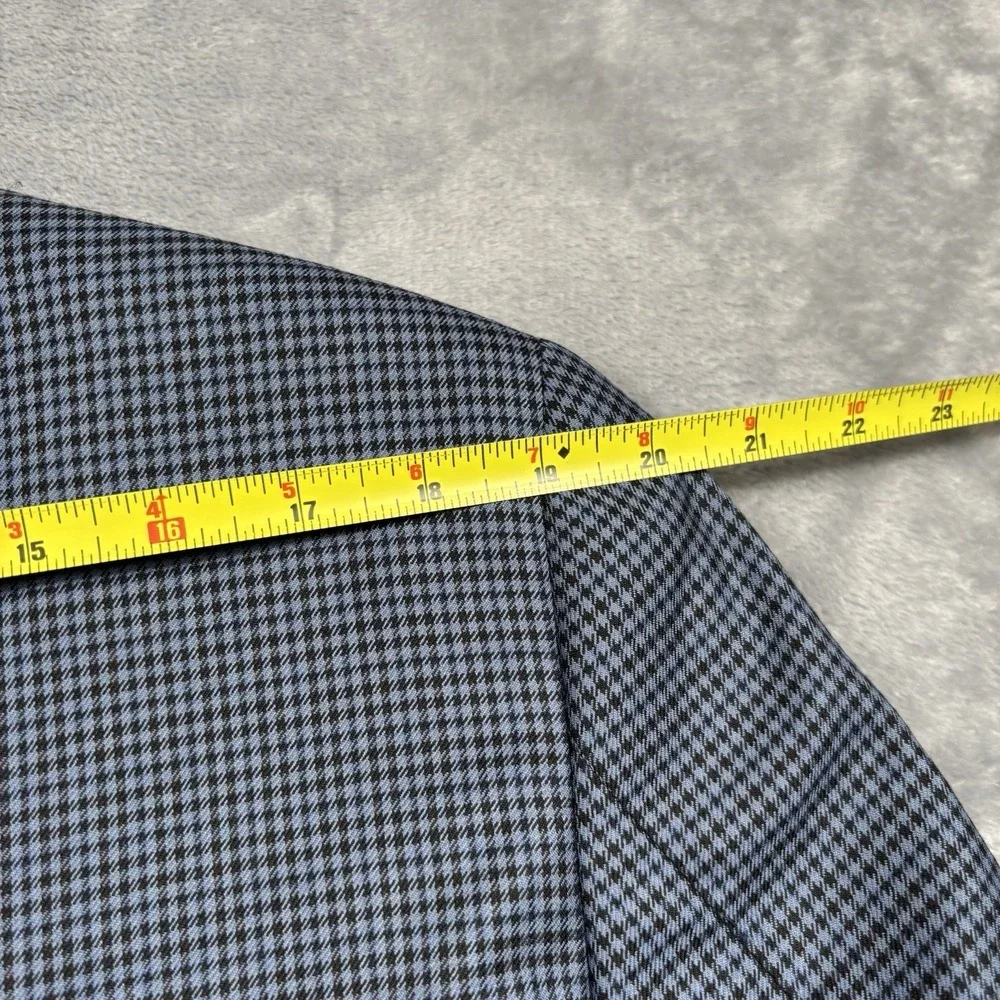 Peter Millar 42S Gray Black Houndstooth 100% Wool Sport Coat Blazer Canada