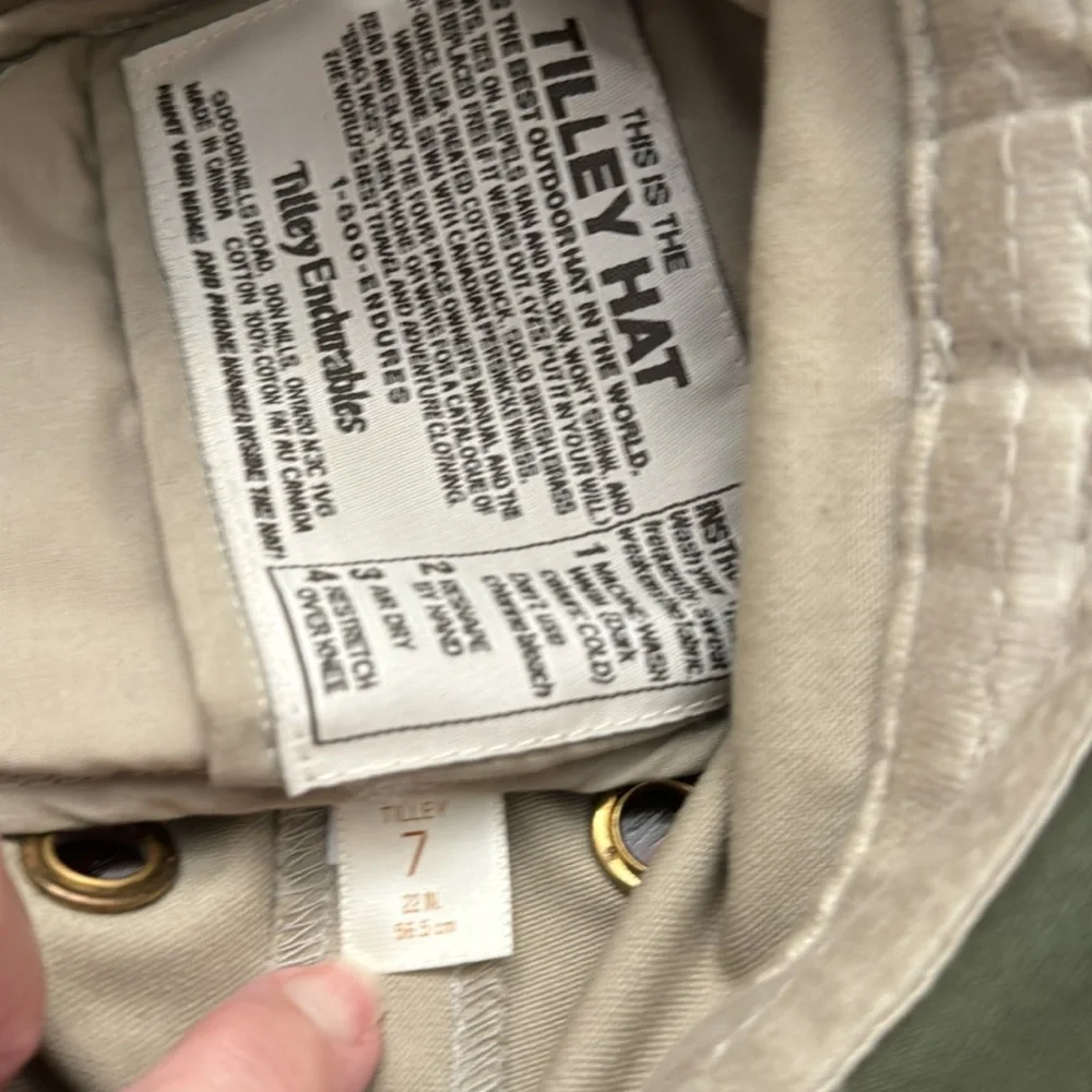 Tilley vents rips your