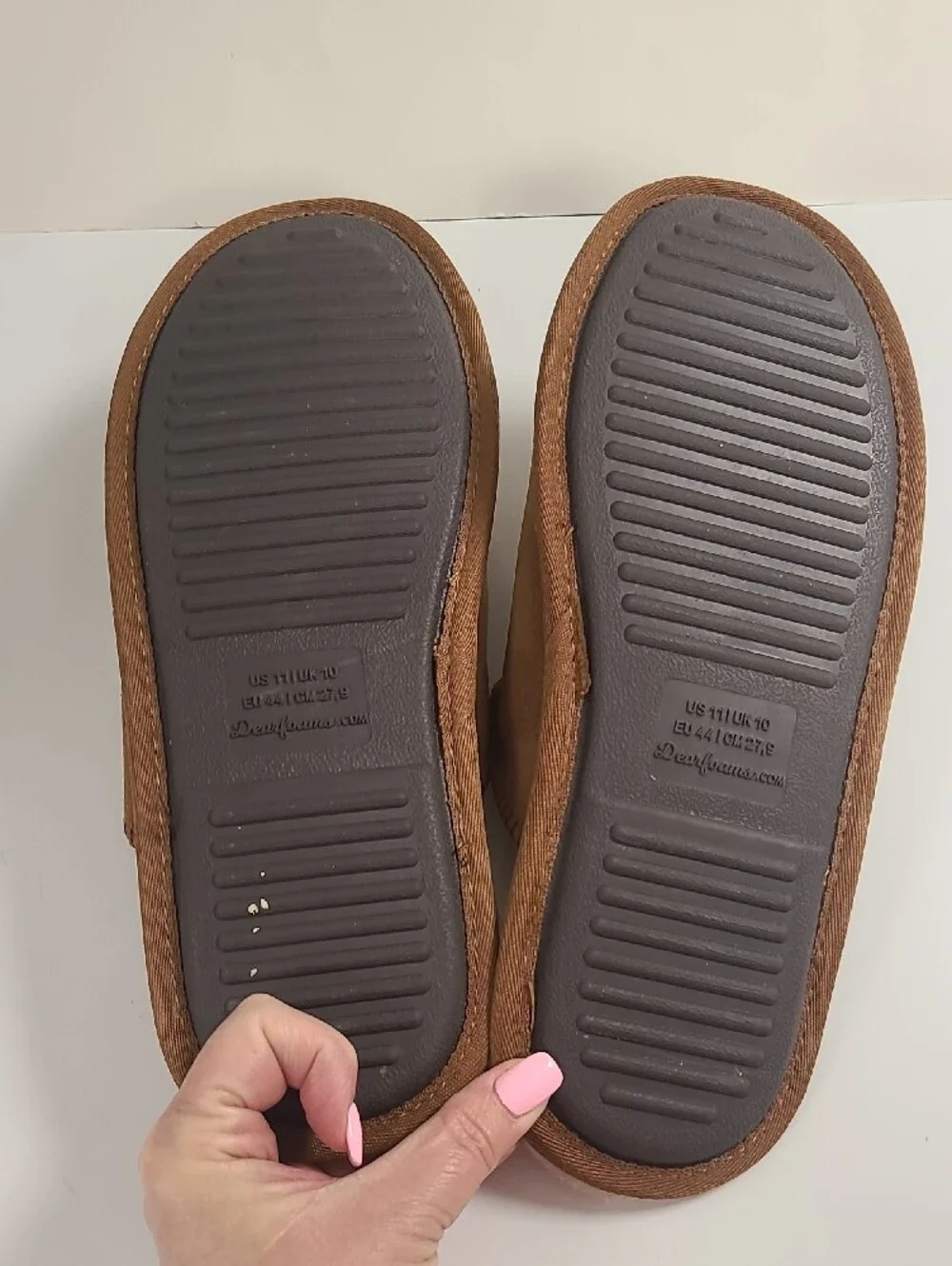 dearfoams soft brown