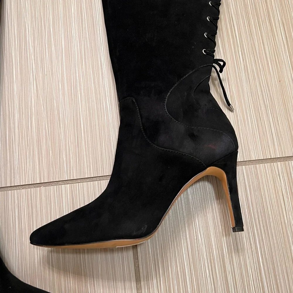 Adrienne Vittadini boots great black