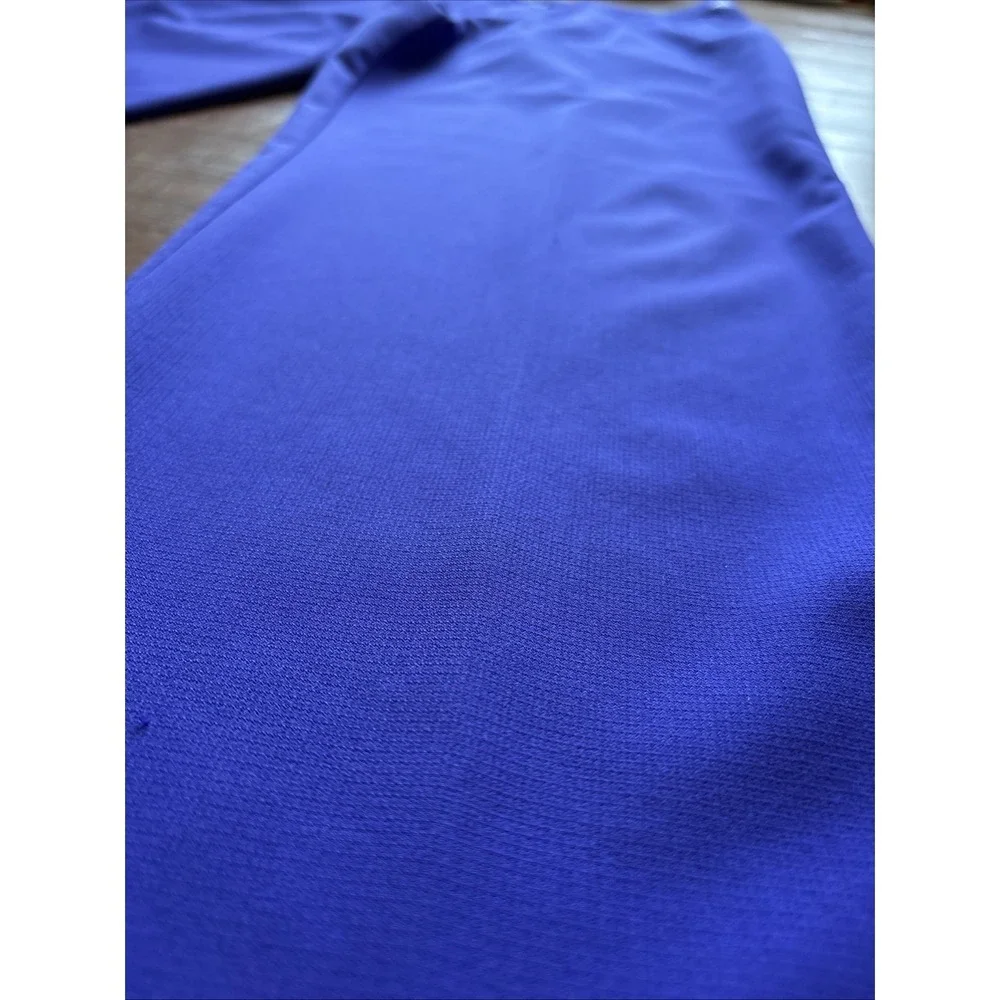 Adidas Golf Men's Performance Pants 32x30 Royal Purple Flat Front Athletic