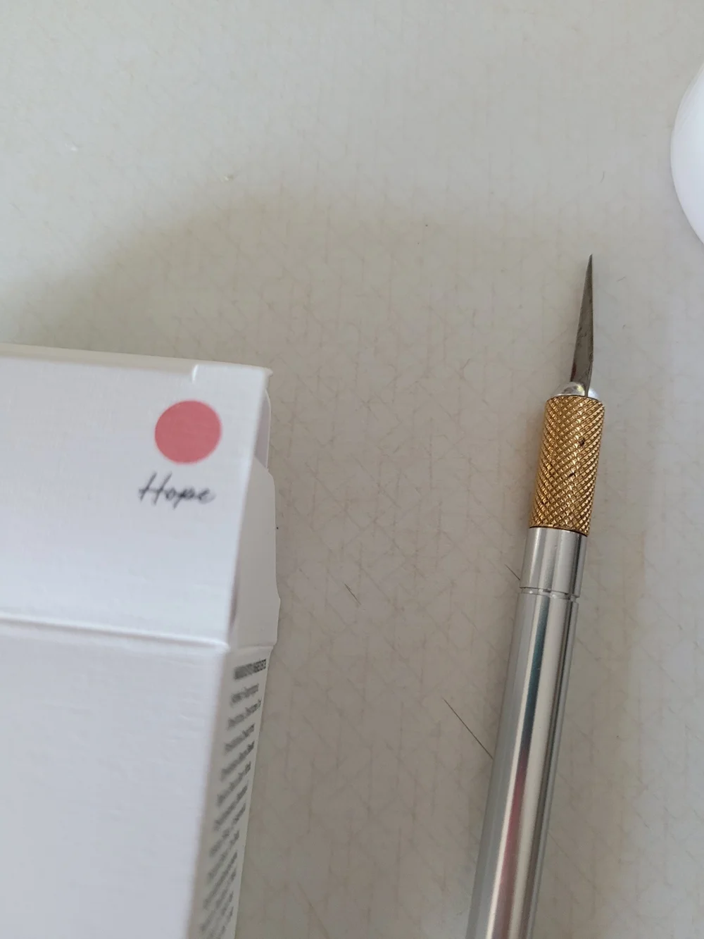 Rare Beauty peachy pink