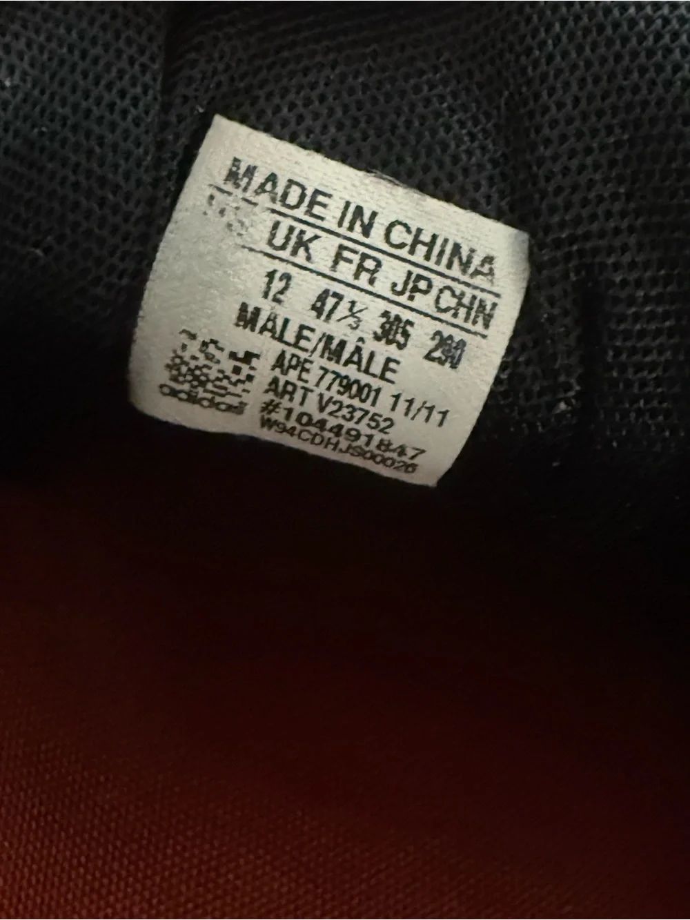 adidas life black