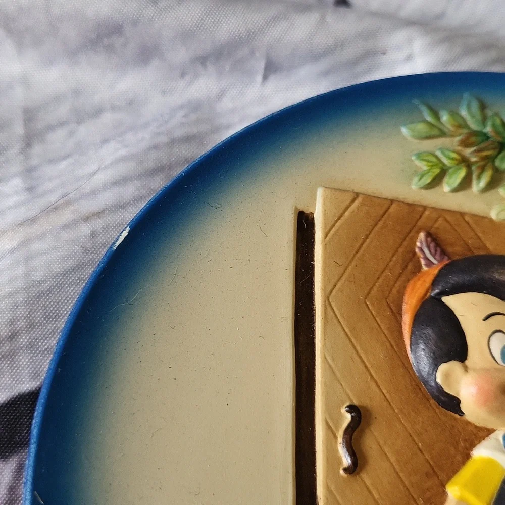 Collectible Disney Pinocchio Mini Plate
