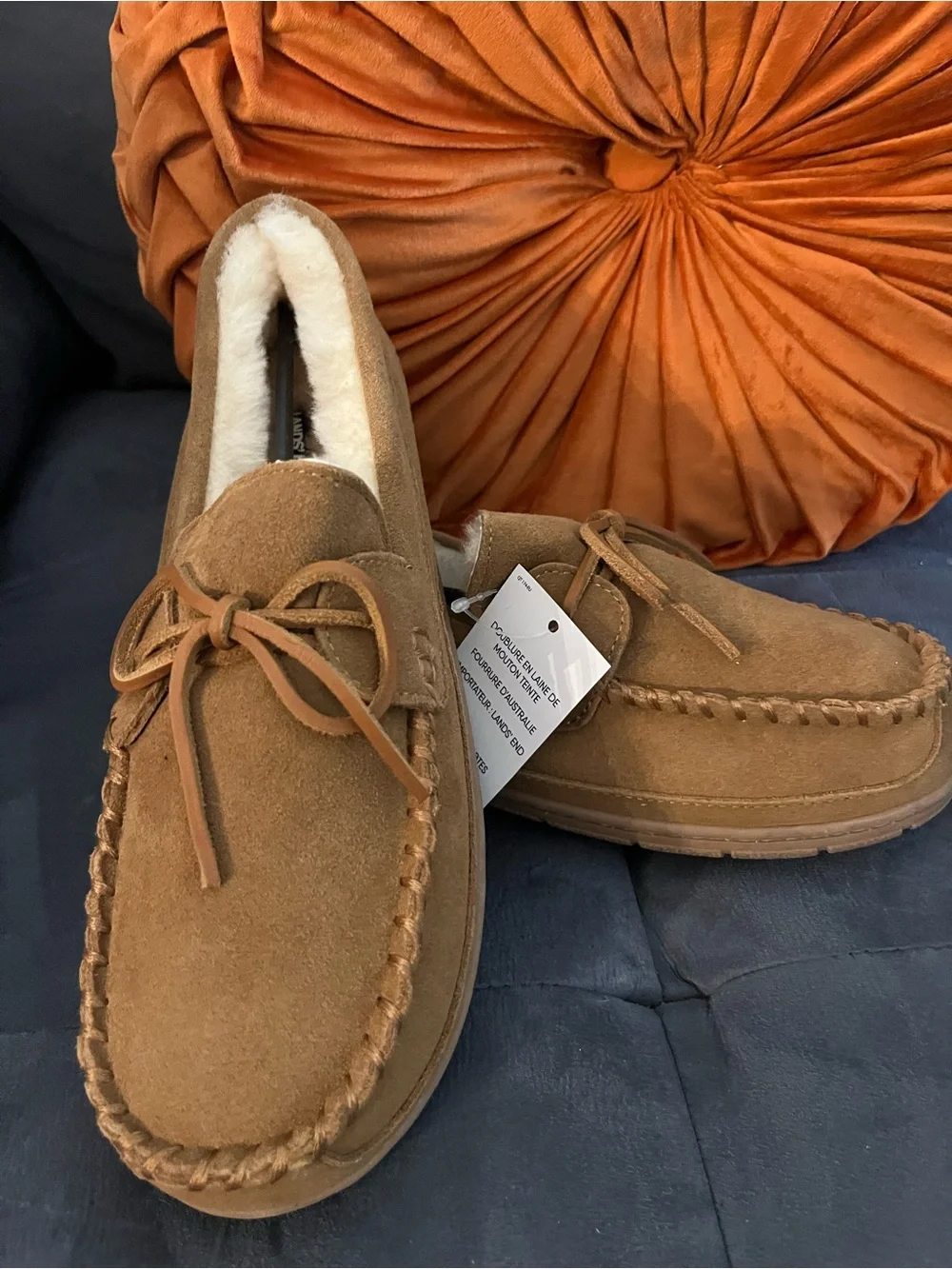 Lands End classic moccasin