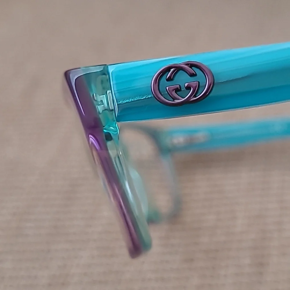 Gucci translucent teal