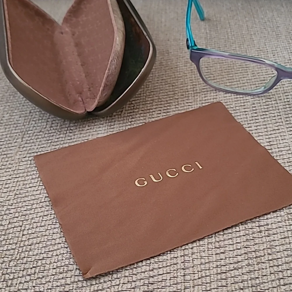 Gucci translucent teal