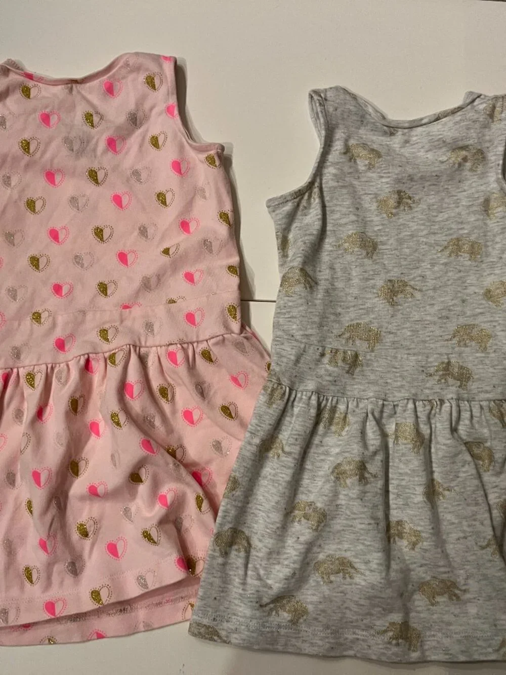 Egg by Susan Lazar - SET OF TWO - Baby Dress Bundle Size 12 months
