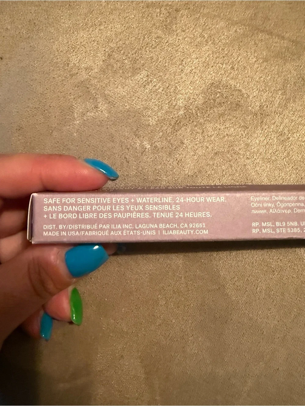 Brand new Ilia thru line waterproof eyeliner in graphite