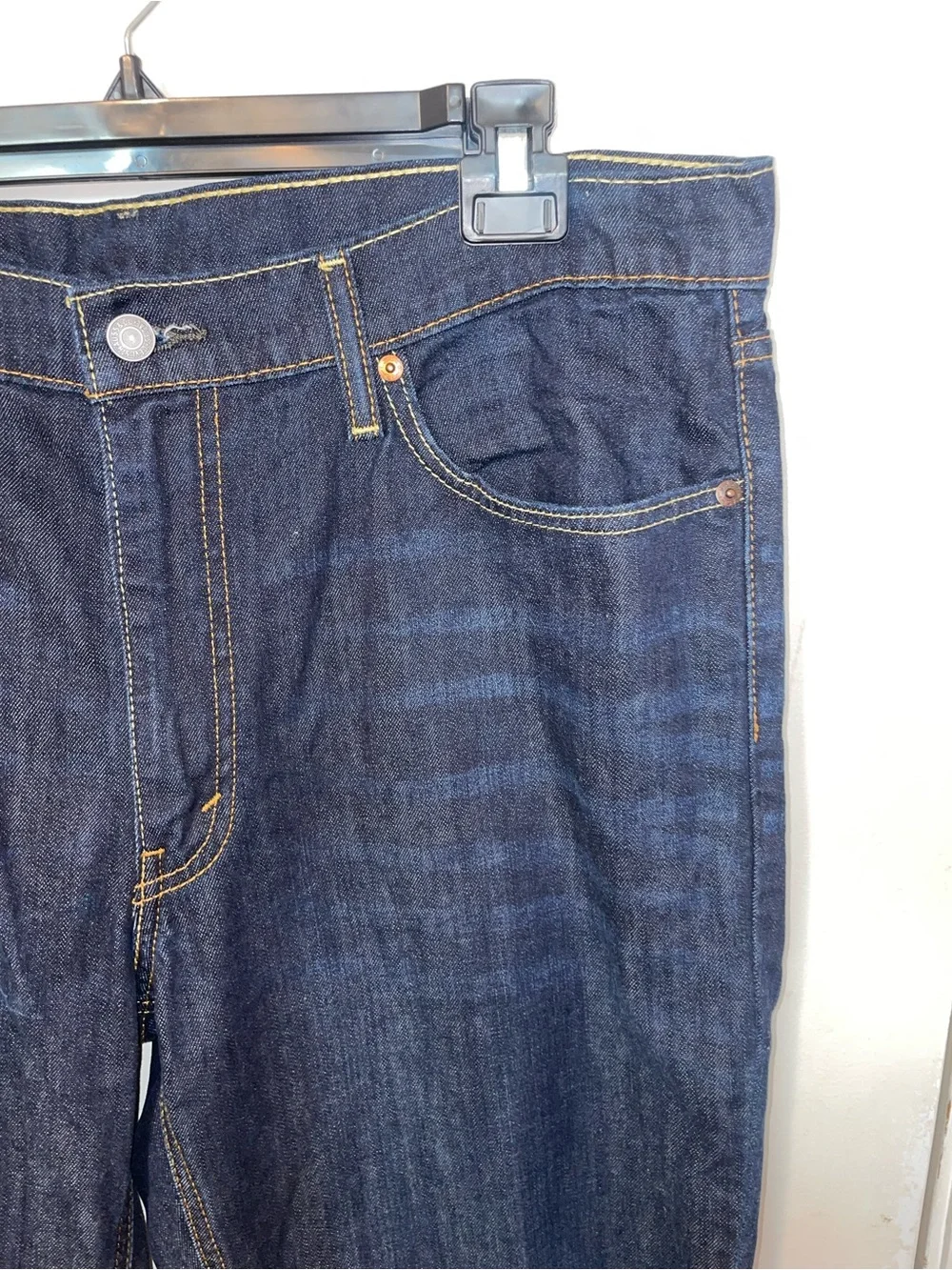 Levis 541 Athletic Taper Jeans Mens 36 x 34 Dark Wash Indigo Blue Denim pants