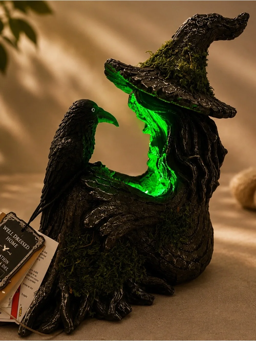 Well dressed home halloween mossy