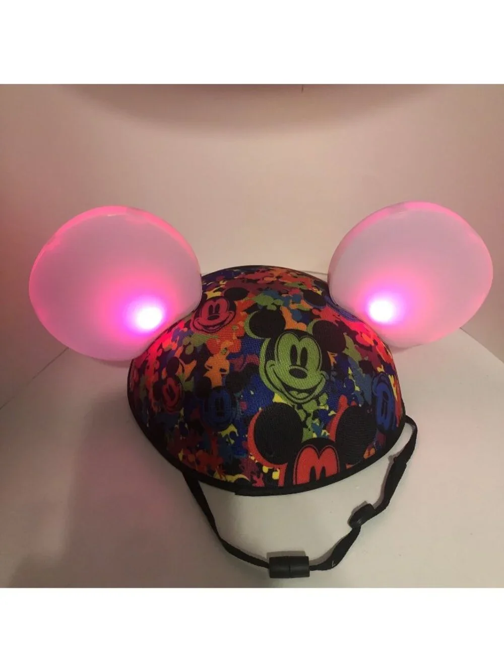 Disney Parks World Mickey Mouse Ears Light Up Glow with the Show Hat